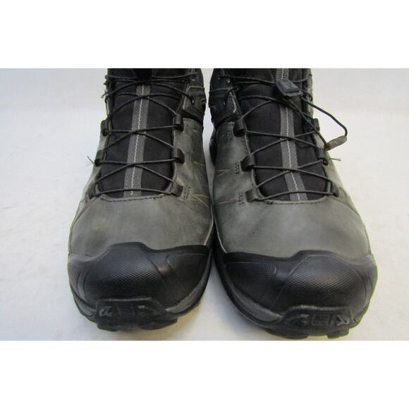 Salomon Mens Size 12 M Gray Black Lace Up Comfort Active Ankle Hiking Shoes main image 4